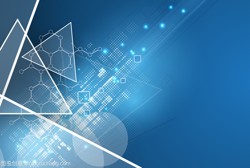 未來(lái)的技術(shù)風(fēng)格。優(yōu)雅商務(wù)科技演示文稿背景